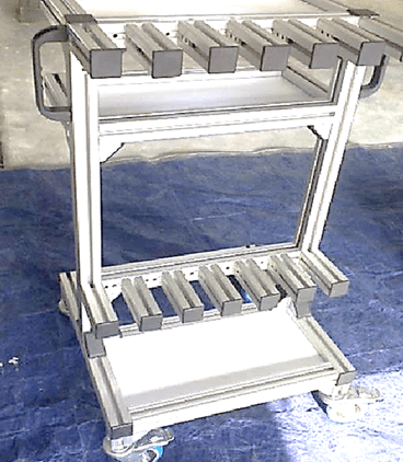 Aluminum Profile Table/Trolley design and development 2