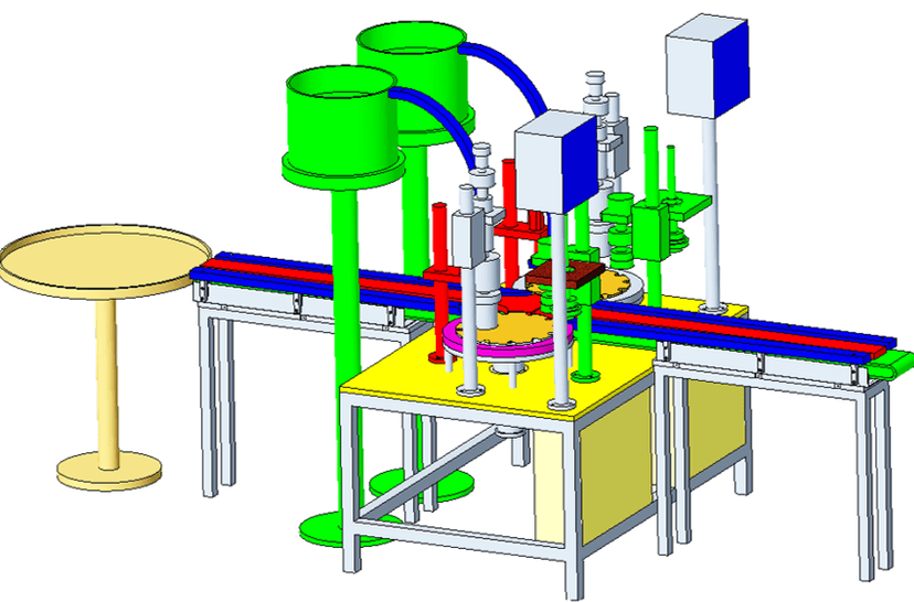 Indexing Assembly Machine design and development